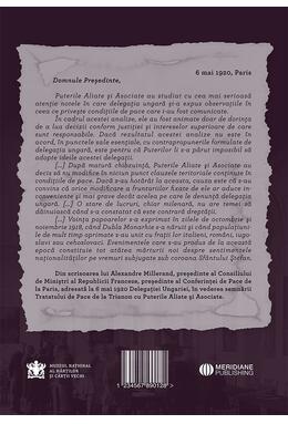 Copertă produs Tratatul de la Trianon și destinul Rom&acirc;niei Mari