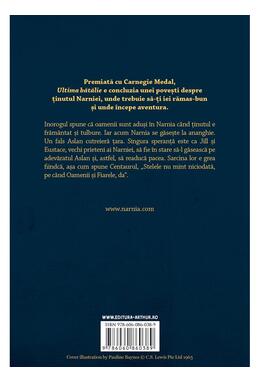 Copertă produs Ultima bătălie. Cronicile din Narnia (Vol. 7)