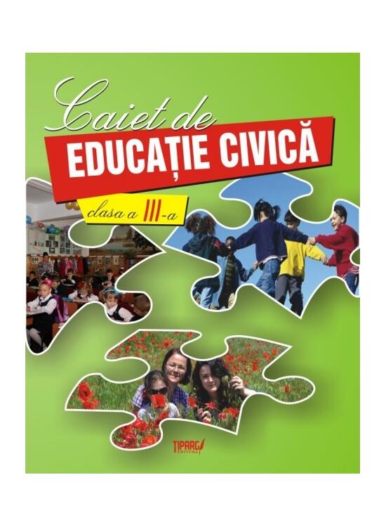 Copertă produs Caiet de educație civică. Clasa a III-a - gallery big 1