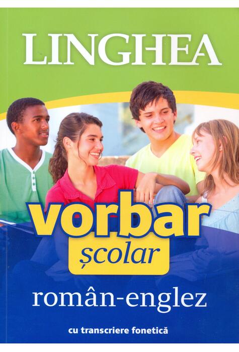 Copertă produs Vorbar şcolar engleză