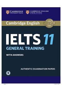 Copertă produs Cambridge IELTS 11 General Training Student's Book with answers with Audio