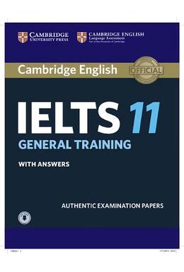 Copertă produs Cambridge IELTS 11 General Training Student's Book with answers with Audio