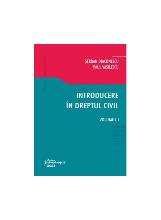 Copertă produs Introducere &icirc;n dreptul civil (Vol. 1) - gallery big 1