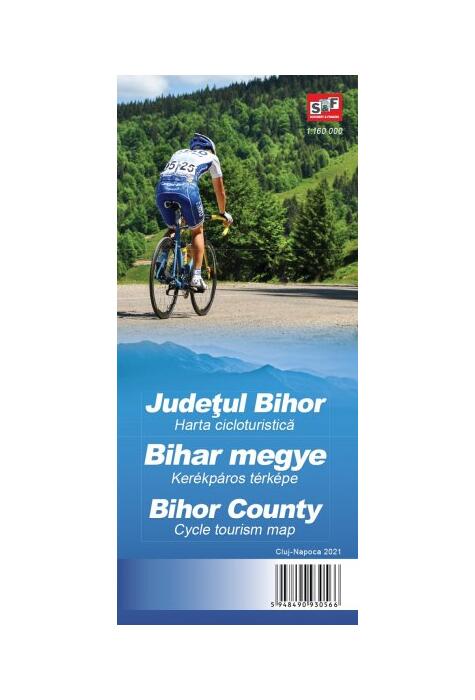 Copertă produs MBx - Judetul Bihor - Harta Cicloturistică