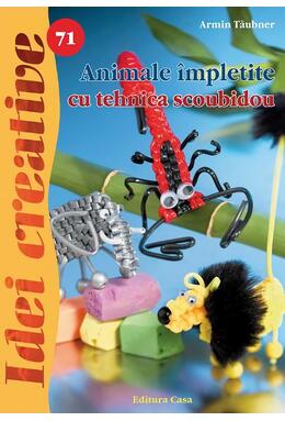 Copertă produs Animale &icirc;mpletite cu tehnica scoubidou.  Idei creative 71