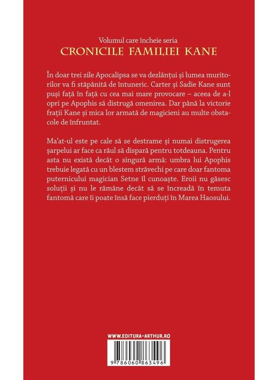 Copertă produs Umbra șarpelui. Cronicile familiei Kane (Vol. 3) - gallery big 2