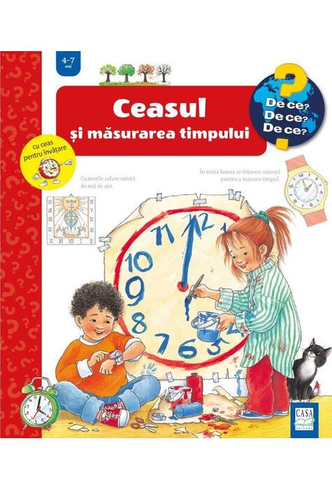 Copertă produs Ceasul și măsurarea timpului