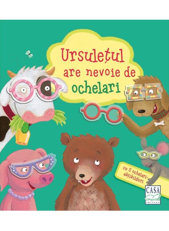 Copertă produs Ursulețul are nevoie de ochelari - gallery big 1