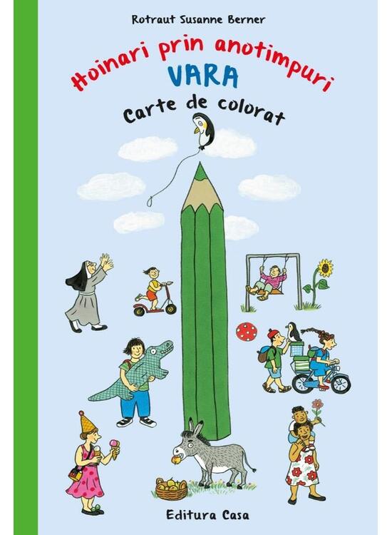 Copertă produs Carte de colorat. Hoinari prin anotimpuri. Vara - gallery big 1