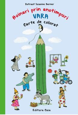 Copertă produs Carte de colorat. Hoinari prin anotimpuri. Vara