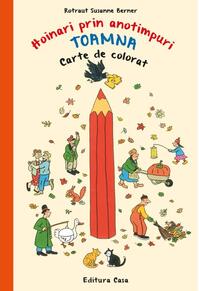 Copertă produs Carte de colorat - Hoinari prin anotimpuri. Toamna