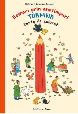 Copertă produs Carte de colorat - Hoinari prin anotimpuri. Toamna