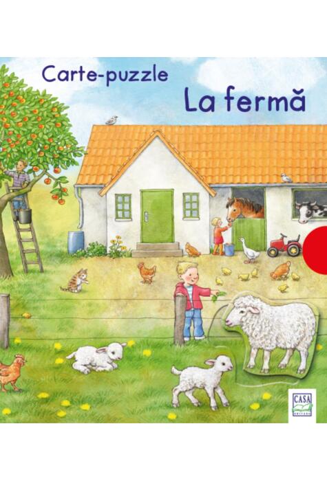 Copertă produs Carte-puzzle. La fermă