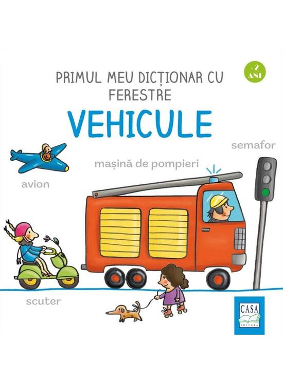 Copertă produs Primul meu dictionar cu ferestre - Vehicule - gallery big 1