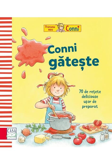 Copertă produs Conni gătește - 70 de rețete delicioase, ușor de preparat