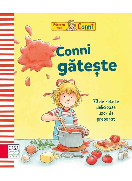 Copertă produs Conni gătește - 70 de rețete delicioase, ușor de preparat - gallery big 1