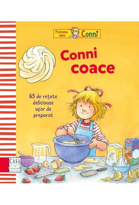 Copertă produs Conni coace - 65 de rețete delicioase, ușor de preparat