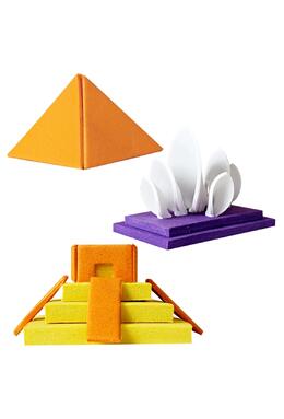 Copertă produs Puzzle 3D Mapology cu monumente din jurul lumii