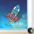 Copertă produs Set creativ Imagimake Floximos, stickere pentru fereastră - Rachetă - gallery small 
