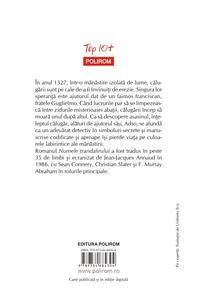 Copertă produs Numele trandafirului