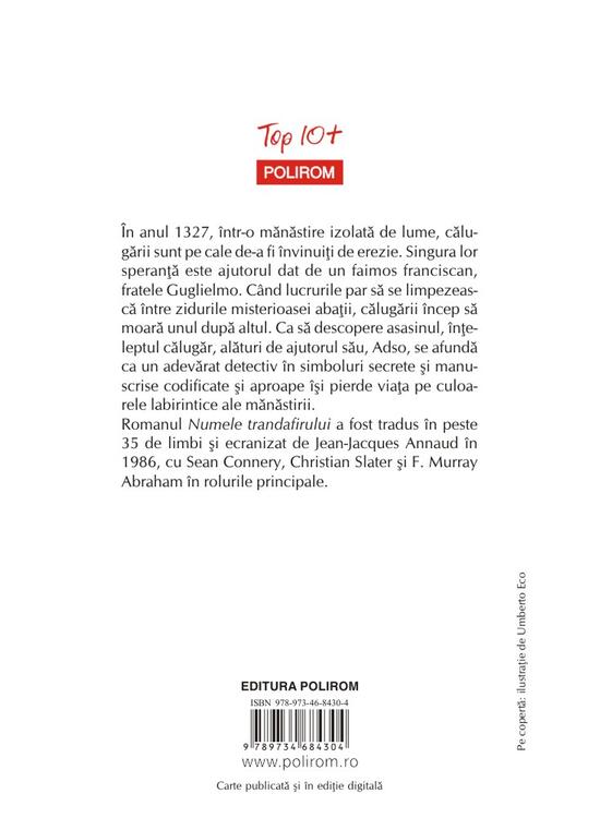 Copertă produs Numele trandafirului - gallery big 2