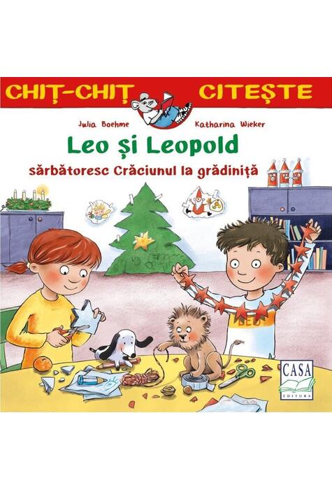 Copertă produs Leo și Leopold sărbătoresc Crăciunul la grădiniță