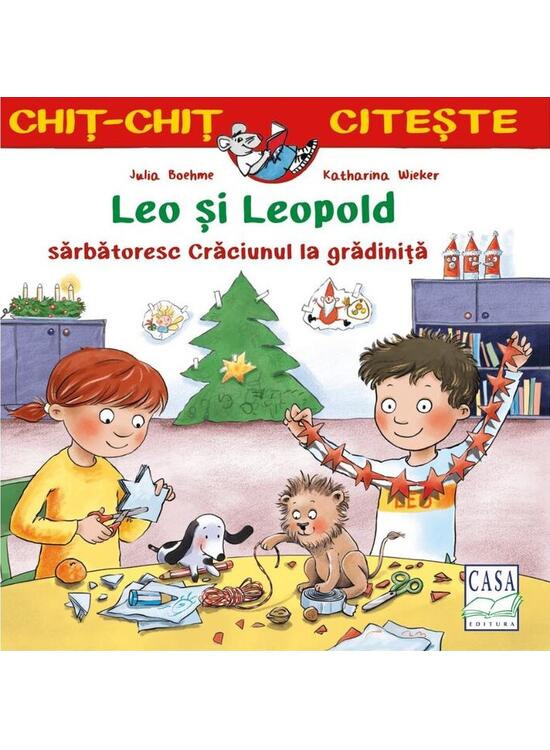 Copertă produs Leo și Leopold sărbătoresc Crăciunul la grădiniță - gallery big 1