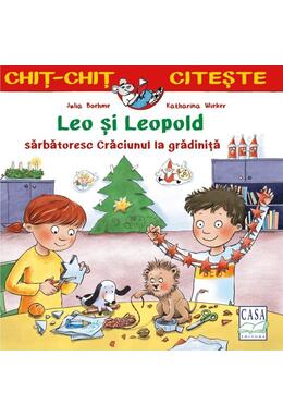 Copertă produs Leo și Leopold sărbătoresc Crăciunul la grădiniță