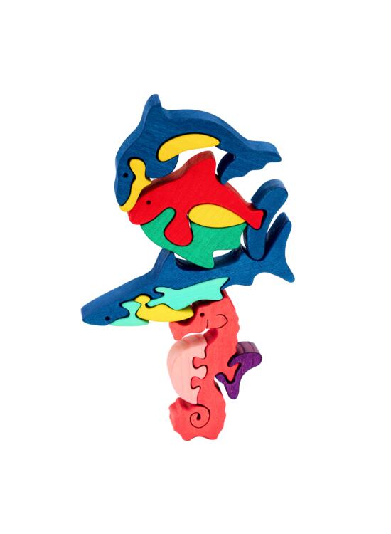 Copertă produs Set Puzzle - Animale din Ocean &icirc;n miniatură - gallery big 1