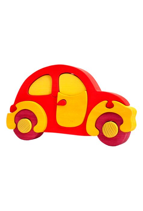 Copertă produs Puzzle - Mașină Red Beetle