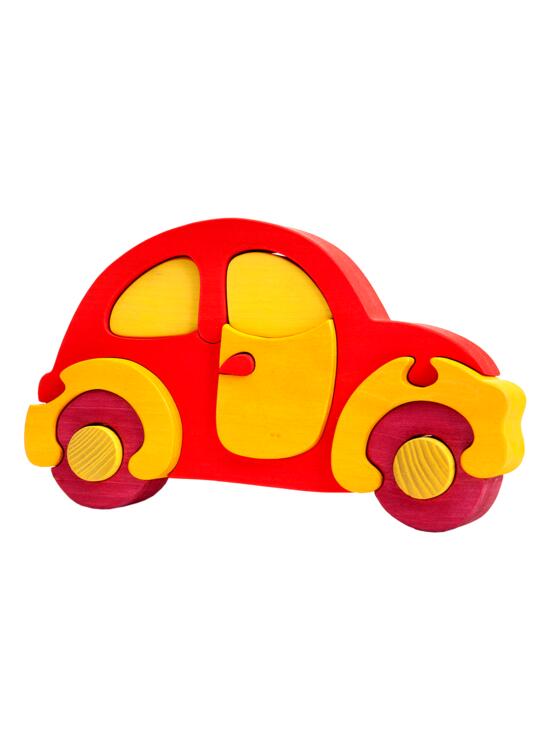 Copertă produs Puzzle - Mașină Red Beetle - gallery big 1