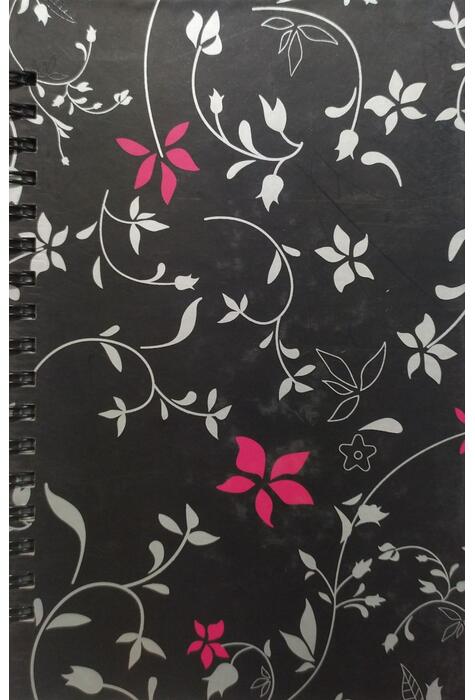Copertă produs Notes cu spiră, negru, 60 pagini