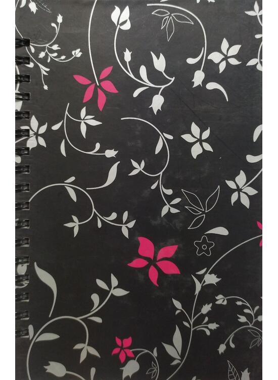 Copertă produs Notes cu spiră, negru, 60 pagini - gallery big 1