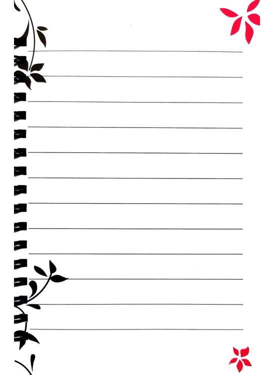 Copertă produs Notes cu spiră, negru, 60 pagini - gallery big 2