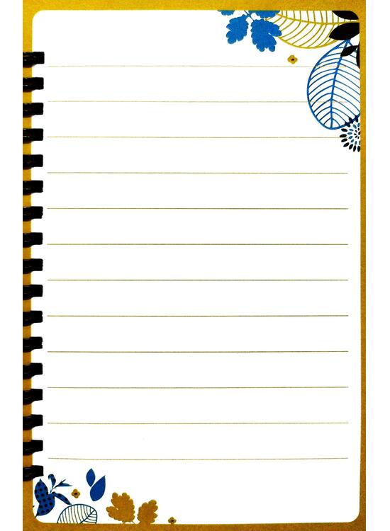 Copertă produs Notes cu spiră, bej, 60 pagini - gallery big 2