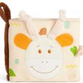 Copertă produs Carte de pluș cu activități Tedsy Girafă, 10 cm - gallery small 