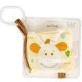 Copertă produs Carte de pluș cu activități Tedsy Girafă, 10 cm - gallery small 
