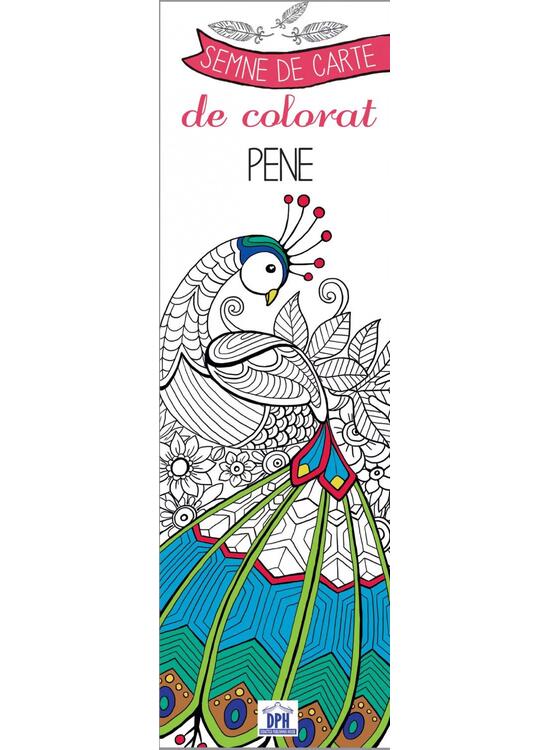 Copertă produs Semne de carte de colorat. Pene - gallery big 1