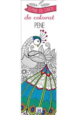 Copertă produs Semne de carte de colorat. Pene