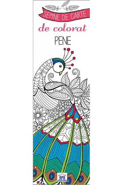Semne de carte de colorat. Pene