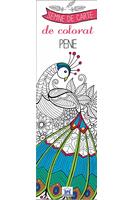 Semne de carte de colorat. Pene