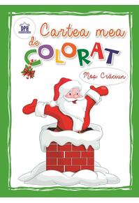 Copertă produs Cartea mea de colorat Moș Crăciun