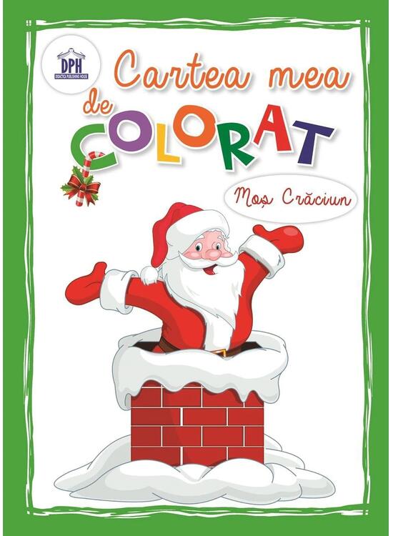 Copertă produs Cartea mea de colorat Moș Crăciun - gallery big 1