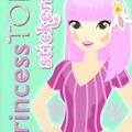Copertă produs Princess Top. Stickers (verde) - gallery small 