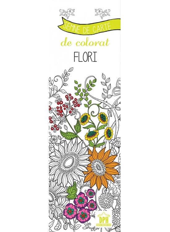 Copertă produs Semne de carte de colorat. Flori - gallery big 1