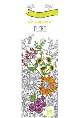 Copertă produs Semne de carte de colorat. Flori