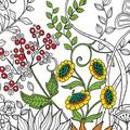 Copertă produs Semne de carte de colorat. Flori - gallery small 