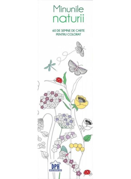 Copertă produs Semne de carte de colorat. Minunile naturii - gallery big 1