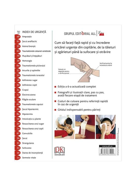 Copertă produs Primul ajutor pentru sugari și copii - gallery big 2