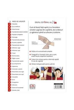 Copertă produs Primul ajutor pentru sugari și copii